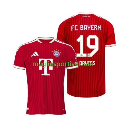Completo Calcio Bayern Monaco Alphonso Davies 19 Divisa Prima 2026-2027 Completo Calcio Bayern Monaco Alphonso Davies 19 Divisa Prima 2026-2027
